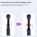 Adjustable Telescopic GPU Holder for Vertical Gaming Setup  ourlum.com   