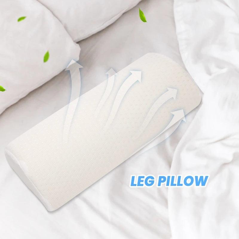 Knee and Leg Elevation Pillow for Back Pain Relief - Comfort for Side Sleepers