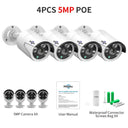 Hiseeu POE Outdoor Security Camera: Advanced Surveillance Solution  ourlum.com 4PCS 5MP POE 3.6mm CHINA