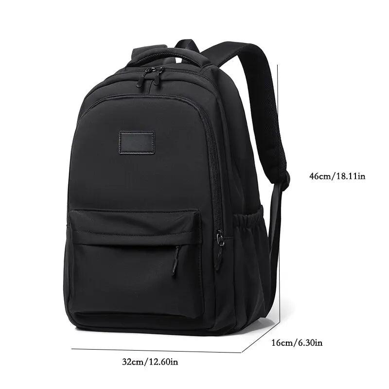 Versatile 14 Inch Waterproof Laptop Backpack for Men and Women - Large Capacity Casual School and Travel Bag