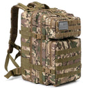 QT&QY Outdoor Tactical Backpacks 45L Molle Assault Bag