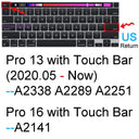 Macbook Air Silicone Keyboard Cover Dustproof Waterproof Skin