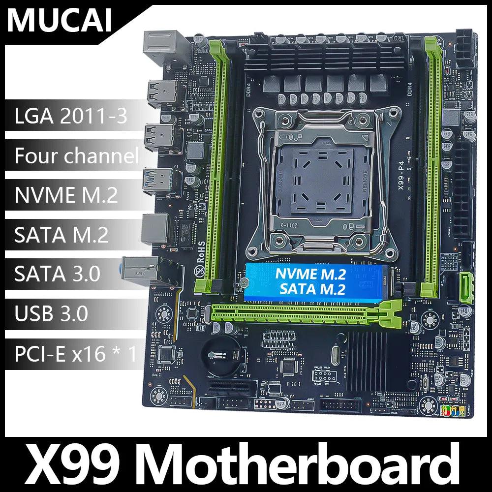 MUCAI X99 P4 Motherboard: Enhanced Intel Xeon Support & Performance  ourlum.com Motherboards  