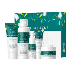 Ultimate Acne Treatment: Clear Tea Tree Skincare Set for Oil Control and Hydration