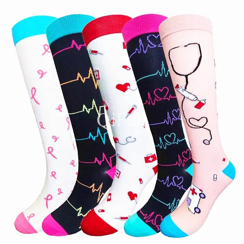 Ultimate Blend Compression Socks for Women - Stylish Support for Leg Health  Our Lum   