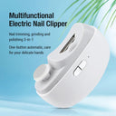 2 In 1 Electric Nail Clipper Mill For Adult And Baby Nails