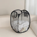 Mesh Laundry Basket Organizer for Clothes Storage and Travel