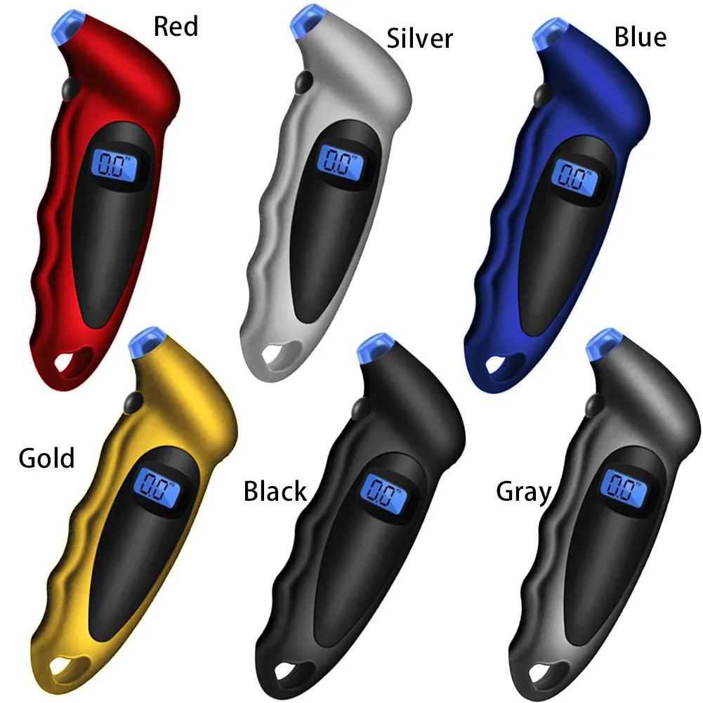 Car Tire Pressure Gauge: Digital Monitor with Backlight Display  ourlum.com   