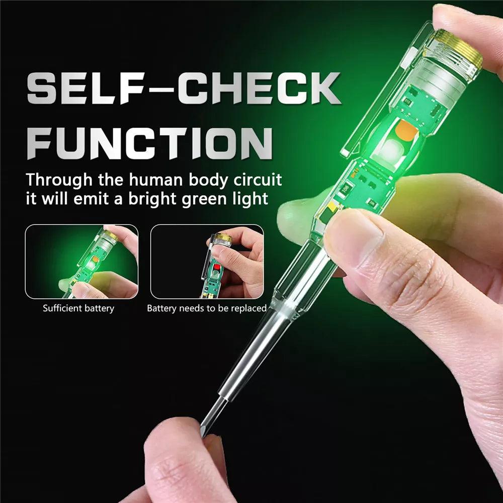 Intelligent Voltage Tester Pen: Reliable Electrical Power Detector  ourlum.com   