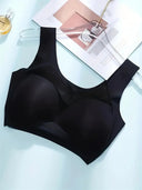 Wireless Seamless Push-Up Sports Bra for Women Lingerie