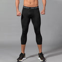 Men's Cool Dry Compression Leggings for Sports and Fitness