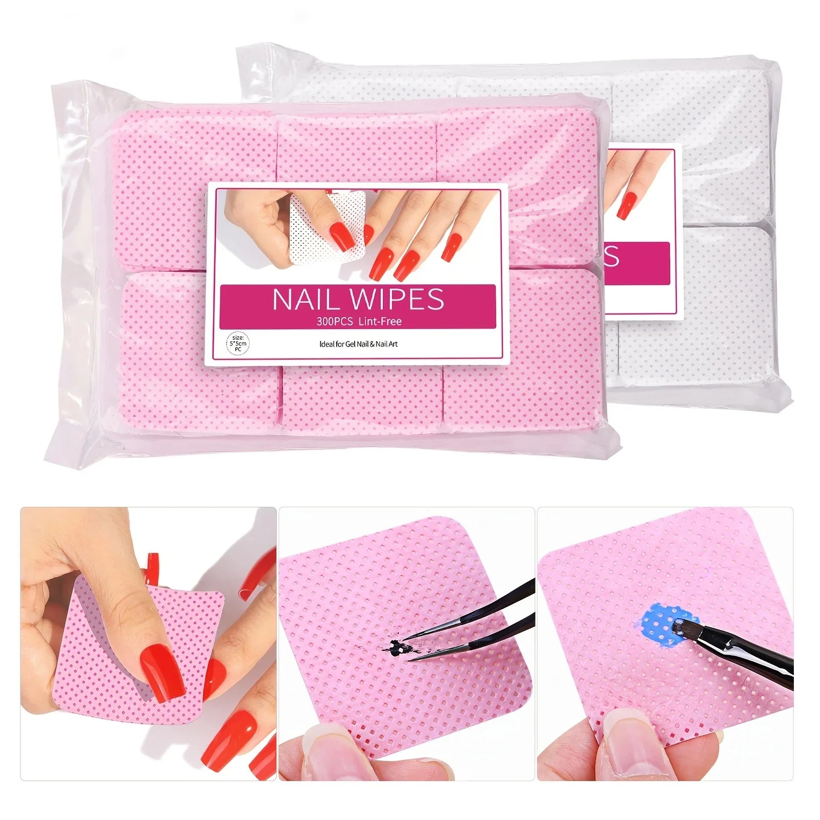 Effortless Nail Cleaning: Chemical-Free Nail Polish Remover Wipes