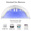 LED Motion-Sensing Nail Dryer Quick Cure Adjustable Power