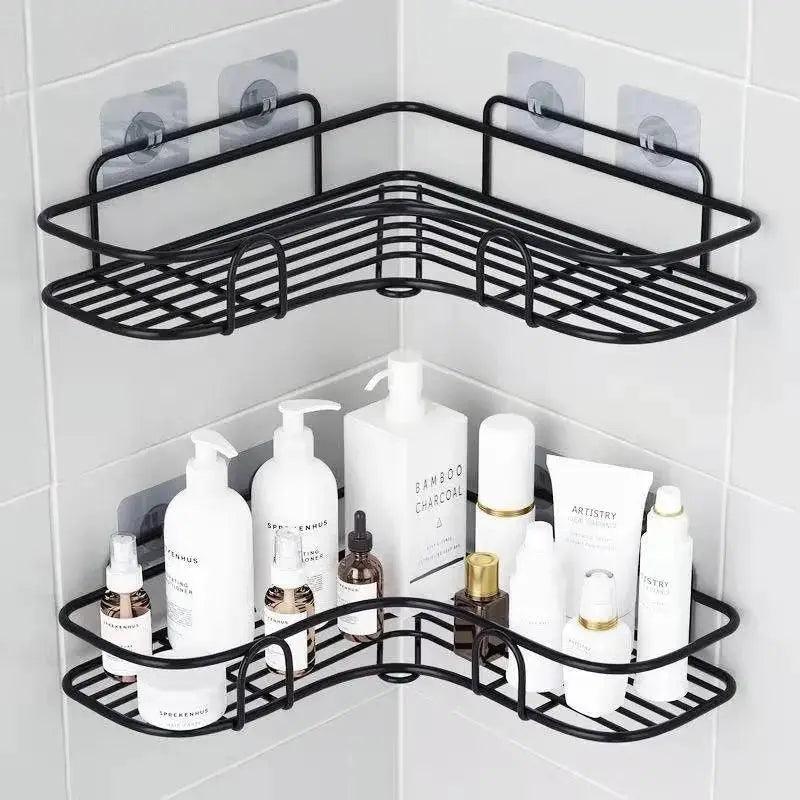 Metal Wall Shelf Organizer for Bathroom Kitchen Storage & Accessories  ourlum.com   