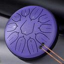 Hluru Glucophone Steel Tongue Drum 6 Inch 11 Notes D5