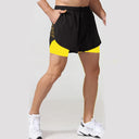 Men's 2-in-1 Quick Dry Running Shorts for Gym and Fitness Training - Summer Workout Shorts