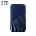  Portable SSD: Fast Storage & Enhanced Durability  ourlum.com Blue 2TB  