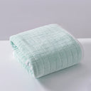 Square Spiral Bath Towel Designer Solid Color Quick Drying