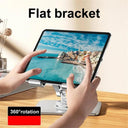 Laptop Tablet Stand: Hands-Free 360° Rotation Aluminum Bracket for Mobile Phones  ourlum.com   