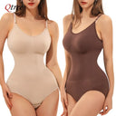 Qtree Plus Size Tummy Control Bodysuit - Slimming Shapewear for Women