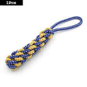 Dog Rope Ball Toy: Interactive Teeth Cleaning Chew Toy