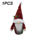 Christmas Gnome Doll Elf LED Light Xmas Ornaments - Magical Holiday Decor  ourlum.com Style-B-1PCS  