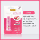 Anti- Wrinkle Anti-line Winter Fashion Moisture Lip Balm Long-Lasting Natural Aloe Lipstick Anti Aging Lip Care Lipstick Makeup  ourlum.com Apple  