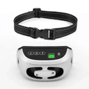 ABQP Anti Barking Training Collar: Advanced Vibration Dog Stop Waterproof  ourlum.com Silver  