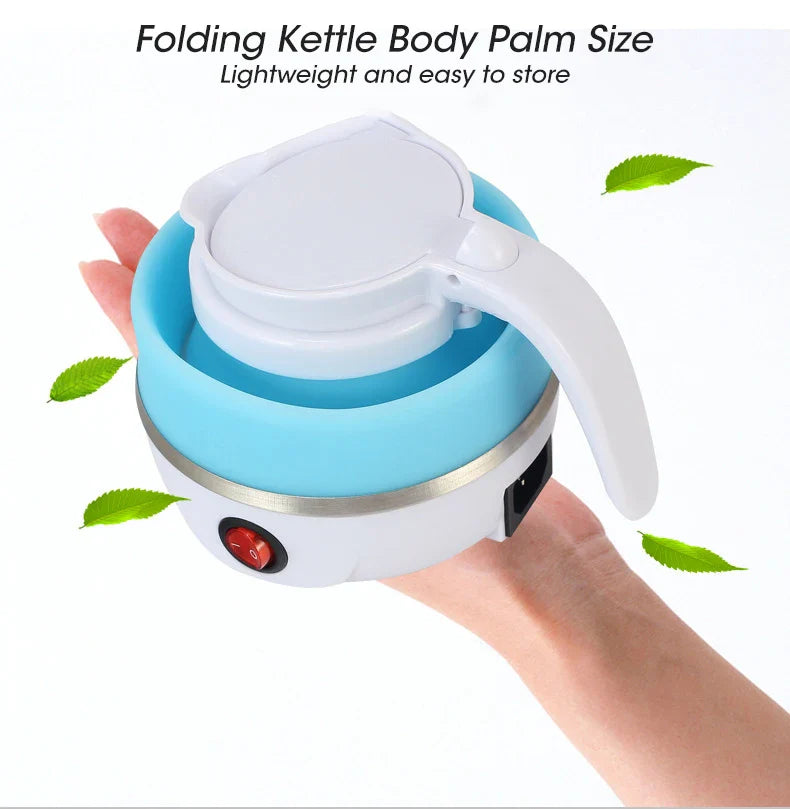 Mini Foldable Electric Kettle: Compact Portable Water Heater with Quick Heating  ourlum.com   