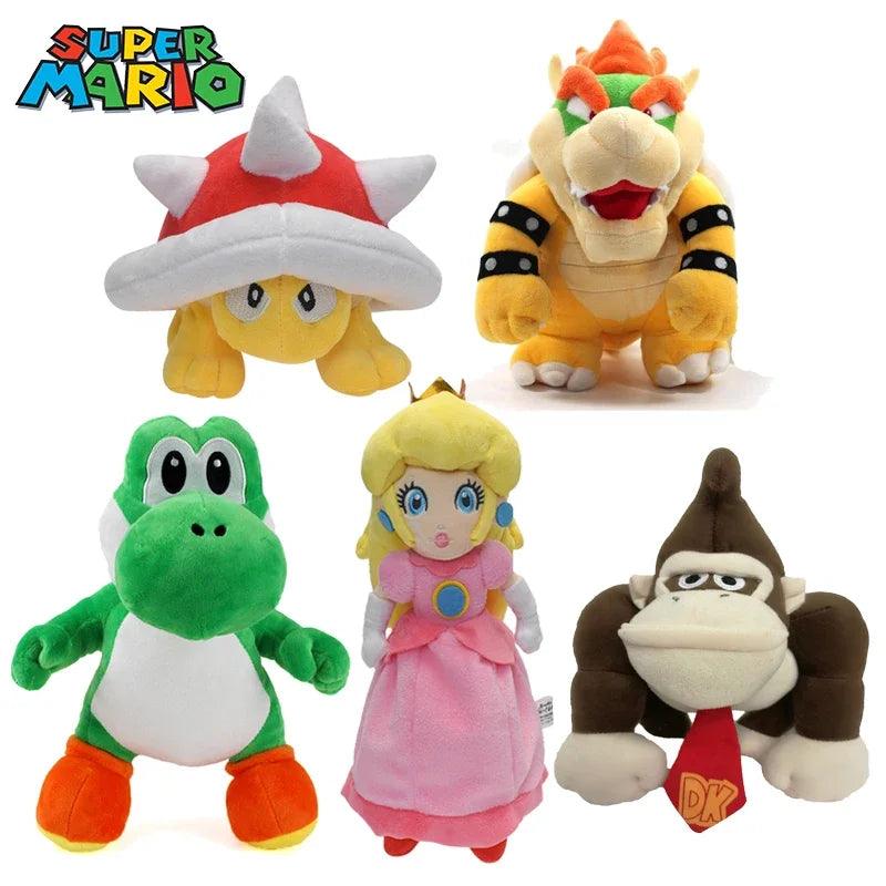 Super Mario Plush Toys: Adorable Characters for Kids' Fun  ourlum.com   