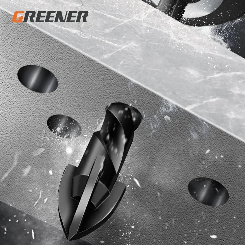 GREENER Four-blade Hex Tile Drill Bits Set - Premium Quality & Performance  ourlum.com   