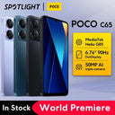 World Premiere POCO C65 Global Version 6GB 128GB 50MP Camera