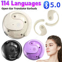 Real Time Language Translator Earbuds Wireless BT 114 Languages