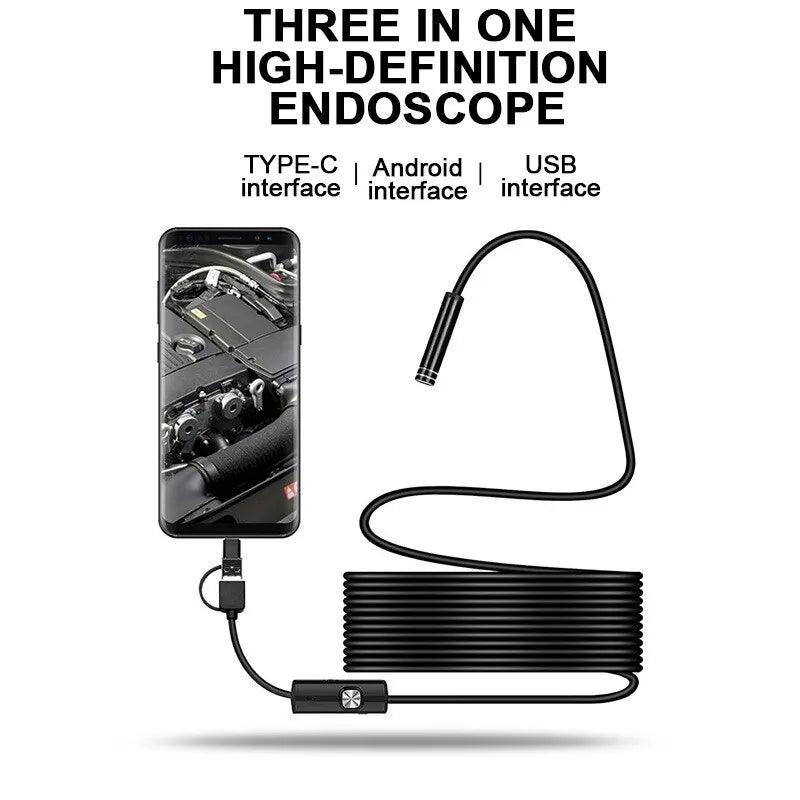 Endoscope Camera: Versatile Waterproof Inspection Tool  ourlum.com   