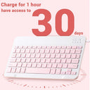 Mini Bluetooth Keyboard: Portable Ultra-Slim for iPad Android  ourlum.com   