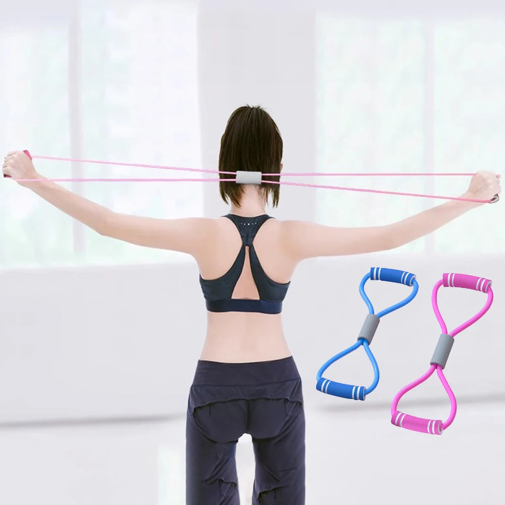 Women’s Yoga Resistance Bands for Home Gym Fitness