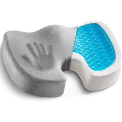 Ultimate Ergonomic Gel Coccyx Cushion for Long Sitting Comfort and Posture Support