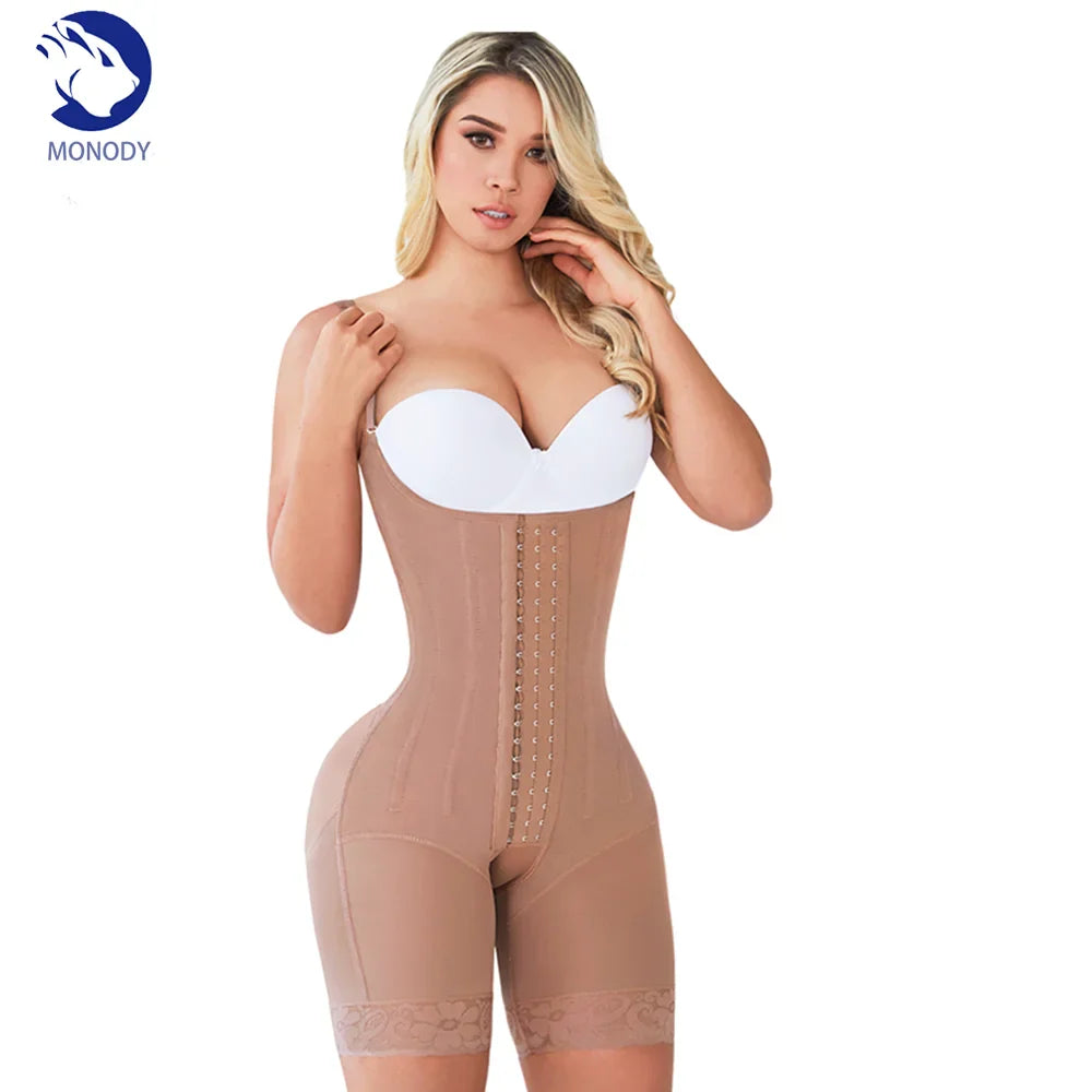 High Compression Body Shaper with Tummy Control for Enhanced Curves and Comfort