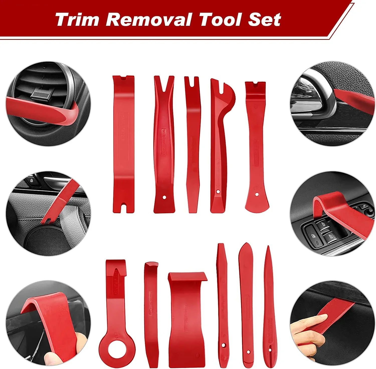 Auto Trim Removal Tool Set: Effortless Car Interior Disassembly Kit  ourlum.com   