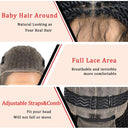 Kanekalon Synthetic Braided Lace Front Wigs for Style Options