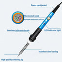 Adjustable Temperature Electric Soldering Iron Kit for Precise Welding Work  ourlum.com   