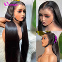 Luxury Brazilian Straight HD Lace Front Wig Glueless Natural Look