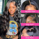 Luxurious Body Wave Lace Front Wig for Glamour Style