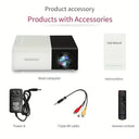 1PC-YG300 Mini Projector High Definition Portable LED Device