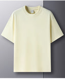 100% Pure Cotton Summer High-End Brand Men's T-Shirt