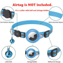 Airtag Collar with Reflective Case and Bells for Cats and Dogs  ourlum.com   