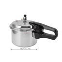 3L Mini Aluminium Pressure Cooker for Gas Stove Cooking