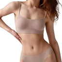 Sleek Seamless Push-Up Tube Top Bra for Women - Comfort and Style Combo  Our Lum   