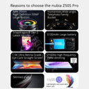 Nubia Z50s Pro 5G Smartphone 6.78 AMOLED 120Hz 50MP Camera