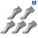 Cotton Comfort Crew Socks Set: Quick-Dry Stylish Essentials